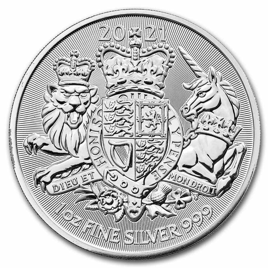 2021年 (新品) イギリス「 英国王室の紋章・ライオン・ユニコーン ...