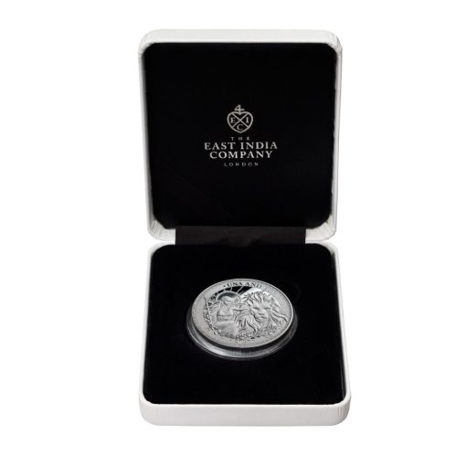 2023 (New) St. Helena Una and the Lion Silver 1 oz Proof Coin