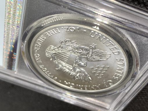 2021 (新品) アメリカ「イーグル・ウオーキング リバティ」(タイプ１) 純銀 1オンス 銀貨 PCGS MS70 (ファーストストライク®) #6589 - 画像 (5)