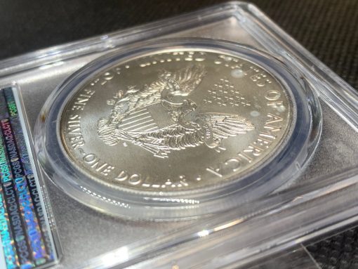 2021 (新品) アメリカ「イーグル・ウオーキング リバティ」(タイプ１) 純銀 1オンス 銀貨 PCGS MS70 (ファーストストライク®) #5034 - 画像 (6)