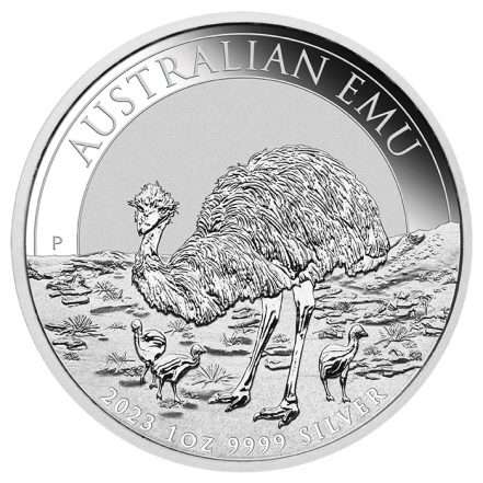 2023 (New) Australian Emu Silver 1 oz Coin - Gold-Ichiba.com