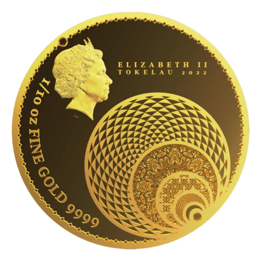 2022 (New) Tokelau Magnum Opus Gold 1/10 oz Coin - Image 2