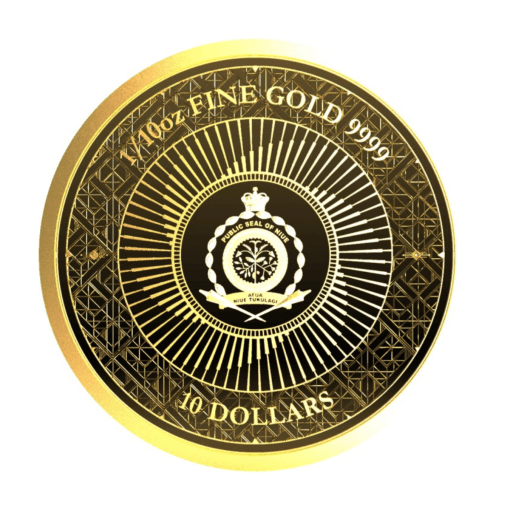 2023 (New) Niue Chronos Gold 1/10 oz Coin - Image 2