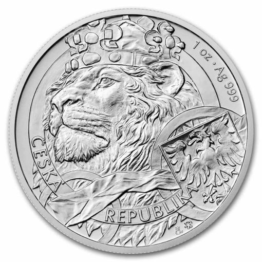 【Backorder】2025 (New) Niue Czech Lion Silver 1 oz Coin