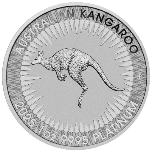 【3 Day Ship】2025 (New) Australian Kangaroo Platinum 1 oz Coin