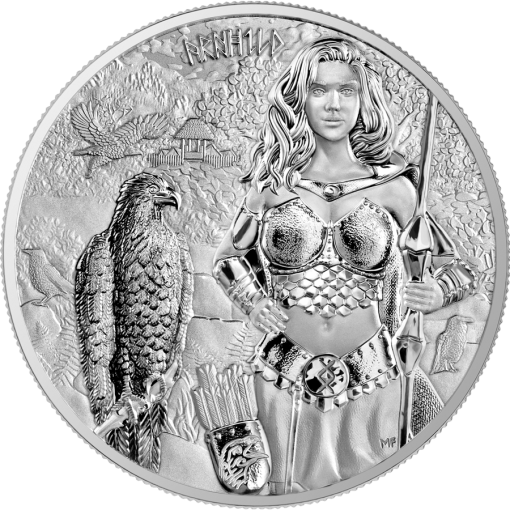 2025 (New) Germania Valkyries Arnhild Silver 1 oz Coin