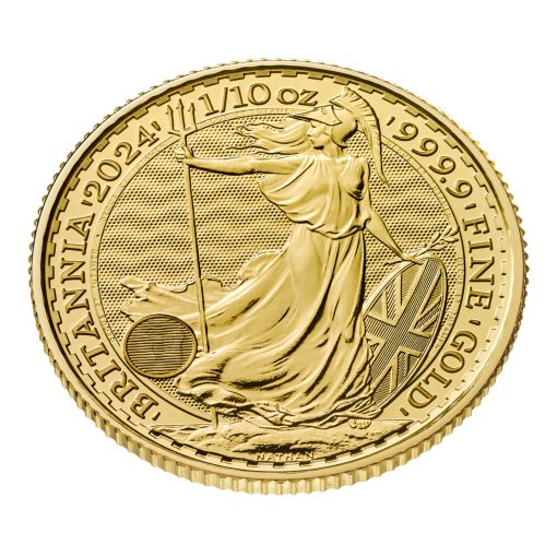 【Backorder】2025 (New) Great Britain Britannia Gold 1/10 oz Coin - Image 3