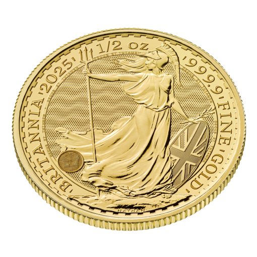 【Backorder】2025 (New) Great Britain Britannia Gold 1/2 oz Coin - Image 3