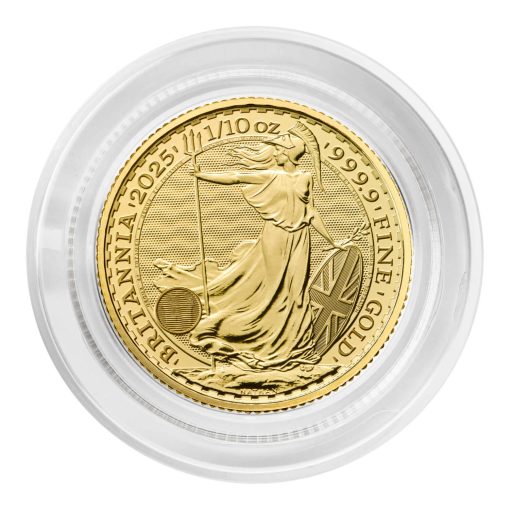 【Backorder】2025 (New) Great Britain Britannia Gold 1/10 oz Coin - Image 5