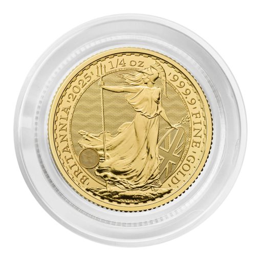 【Backorder】2025 (New) Great Britain Britannia Gold 1/4 oz Coin - Image 5