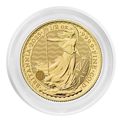 【Backorder】2025 (New) Great Britain Britannia Gold 1/2 oz Coin - Image 5