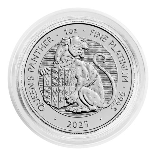 【Backorder】2025 (New) Great Britain The Royal Tudor Beasts The Queen’s Panther Platinum 1 oz Coin - Image 5