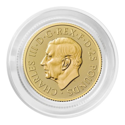 【Backorder】2025 (New) Great Britain Britannia Gold 1/4 oz Coin - Image 6