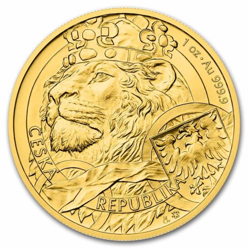 【Backorder】2025 (New) Niue Czech Lion Gold 1 oz Coin