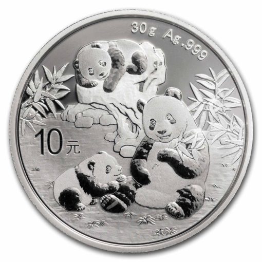 2025 (New) Chinese Panda Silver 30 gram Coin PCGS MS69 (FirstStrike, Flag Label) - Image 2