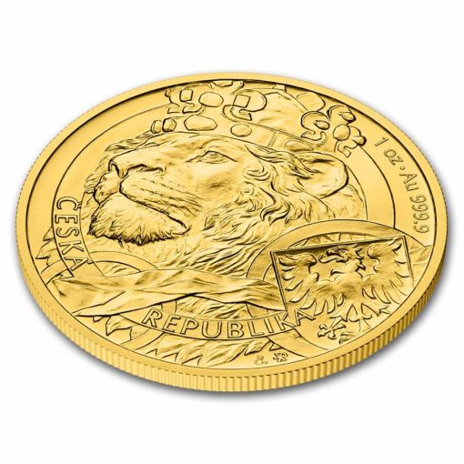 【Backorder】2025 (New) Niue Czech Lion Gold 1 oz Coin - Image 3