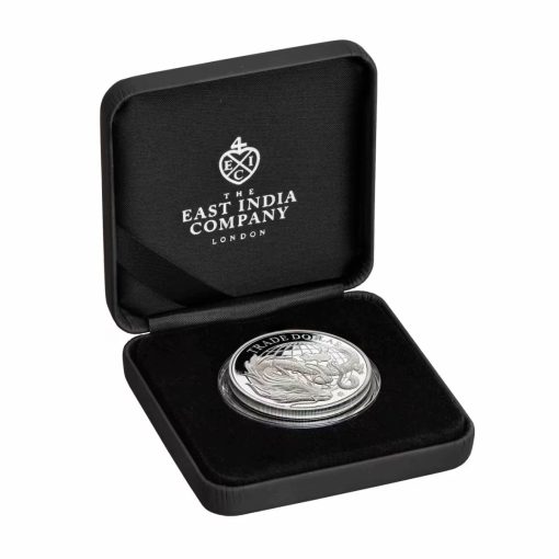 2021 (New) St Helena Modern Chinese Trade Dollar Silver 1 oz Proof Coin - Image 5