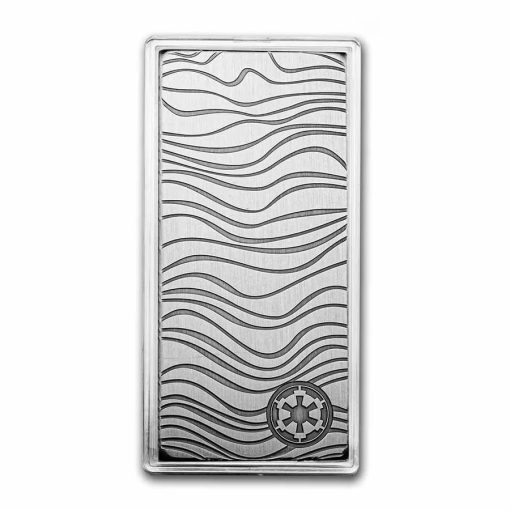 2023 (New) Niue Star Wars Beskar Bar Silver 10 oz Antique Bar