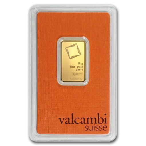 (New) Swiss Valcambi Gold 10 gram Bar