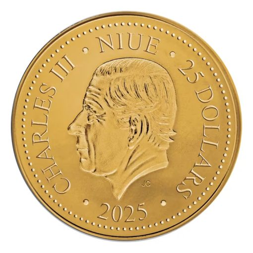 2025年 (新品) ニウエ「フェニックス・不死鳥」純金 1/10オンス 金貨 - 画像 (2)