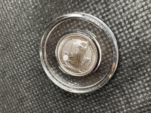 2025年 (新品) イギリス「ブリタニア」白金 純プラチナ 1/10オンス プラチナ貨 #10848 - 画像 (3)