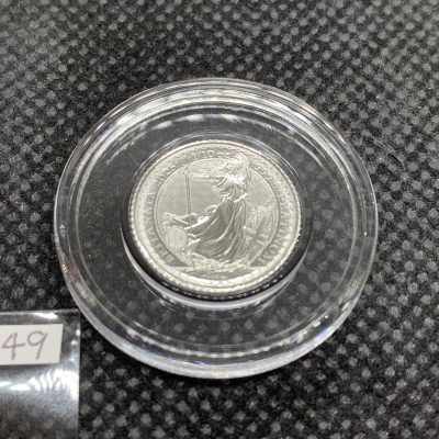 2025年 (新品) イギリス「ブリタニア」白金 純プラチナ 1/10オンス プラチナ貨 #10849