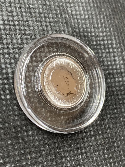 2025 (New) England Britannia Platinum 1/10 oz coin #10849 - Image 6