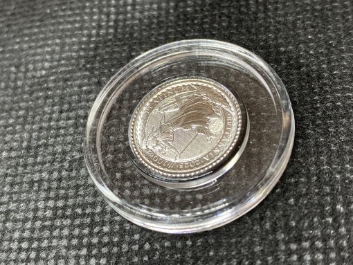 2025年 (新品) イギリス「ブリタニア」白金 純プラチナ 1/10オンス プラチナ貨 #10851 - 画像 (5)