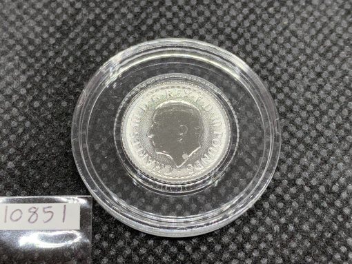 2025年 (新品) イギリス「ブリタニア」白金 純プラチナ 1/10オンス プラチナ貨 #10851 - 画像 (2)