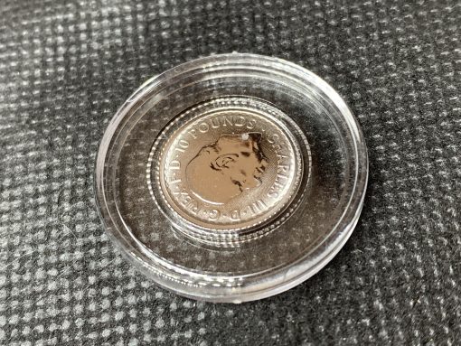 2025年 (新品) イギリス「ブリタニア」白金 純プラチナ 1/10オンス プラチナ貨 #10851 - 画像 (6)