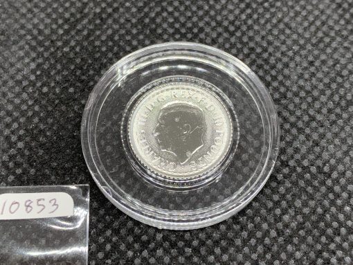 2025年 (新品) イギリス「ブリタニア」白金 純プラチナ 1/10オンス プラチナ貨 #10853 - 画像 (2)