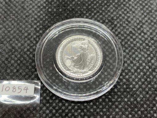2025年 (新品) イギリス「ブリタニア」白金 純プラチナ 1/10オンス プラチナ貨 #10854