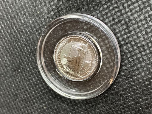 2025年 (新品) イギリス「ブリタニア」白金 純プラチナ 1/10オンス プラチナ貨 #10854 - 画像 (3)