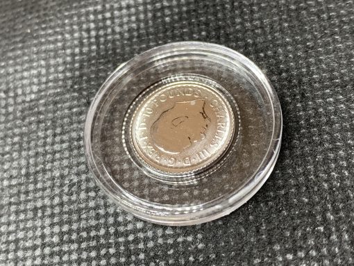 2025年 (新品) イギリス「ブリタニア」白金 純プラチナ 1/10オンス プラチナ貨 #10854 - 画像 (6)