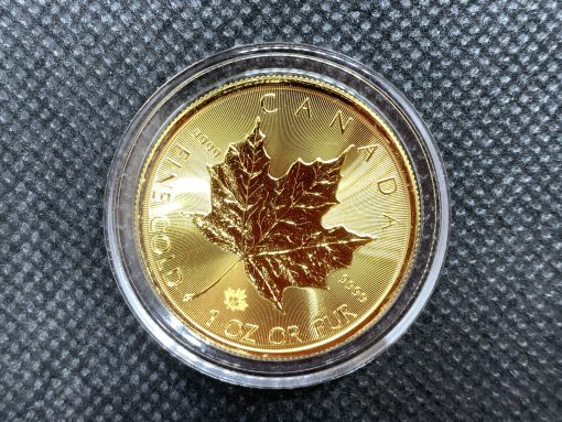 2025年 (新品) カナダ「メイプルリーフ」純金 1オンス 金貨 #11057 - 画像 (3)