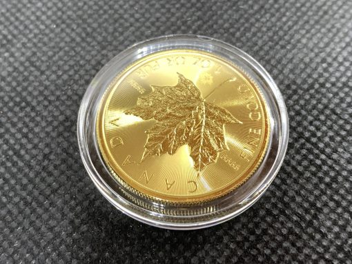 2025年 (新品) カナダ「メイプルリーフ」純金 1オンス 金貨 #11057 - 画像 (5)