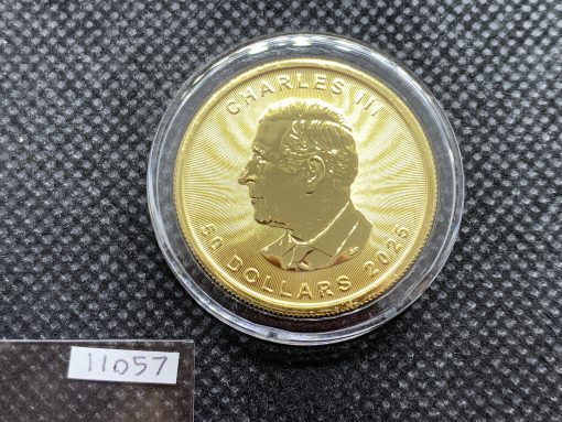 2025年 (新品) カナダ「メイプルリーフ」純金 1オンス 金貨 #11057 - 画像 (2)