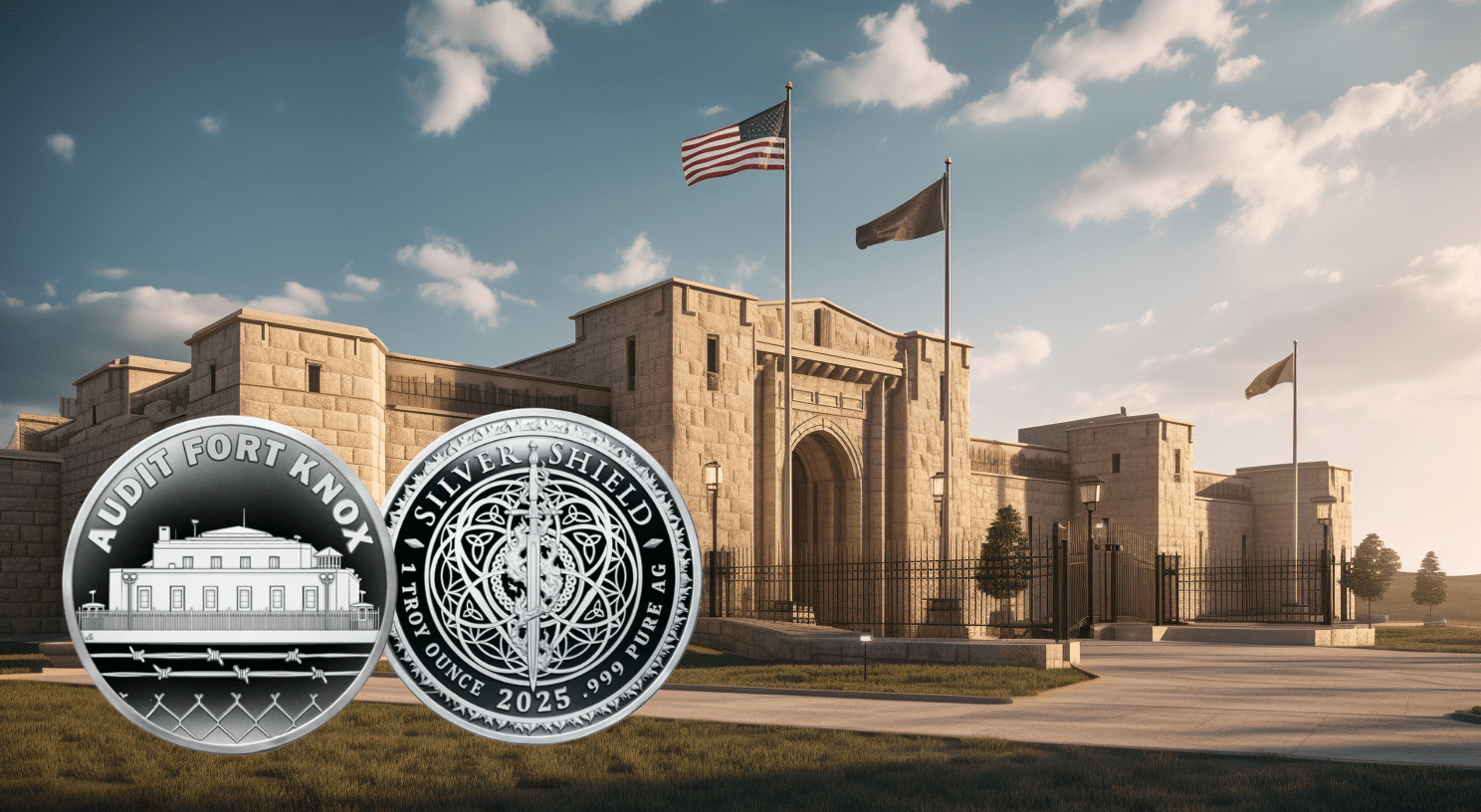 Fort Knox Vault Illustration