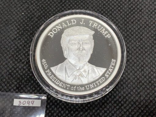 (New)「President Donald J. Trump」Silver 1 oz Proof Round #8099