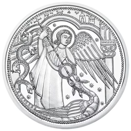 2017 (New) Austria Michael The Protecting Angel Silver 1/2 oz Proof Coin
