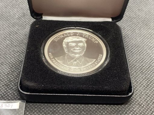 (New)「President Donald J. Trump」Silver 1 oz Proof Round #8301