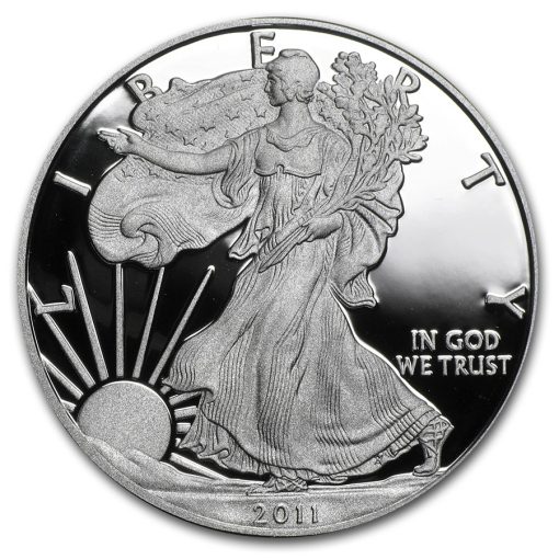 2011 (New) American Eagle Walking Liberty Silver 1 oz Proof Coin - Image 2