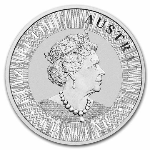 2022年 (新品) オーストラリア「カンガルー」純銀 1オンス 銀貨 - 画像 (2)
