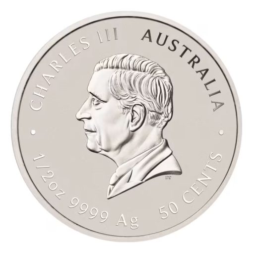 2025年 (新品) オーストラリア「干支 十二支・巳年 蛇年」純銀 1/2オンス カラー 銀貨 - 画像 (2)