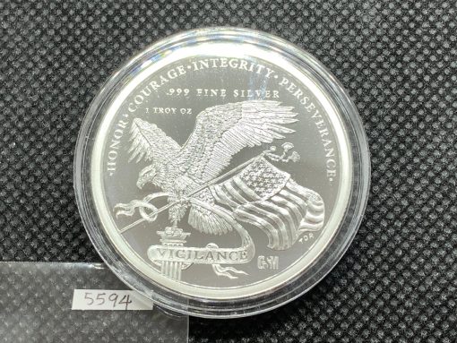(New)「President Donald J. Trump」Silver 1 oz Proof Round #8094 - Image 3