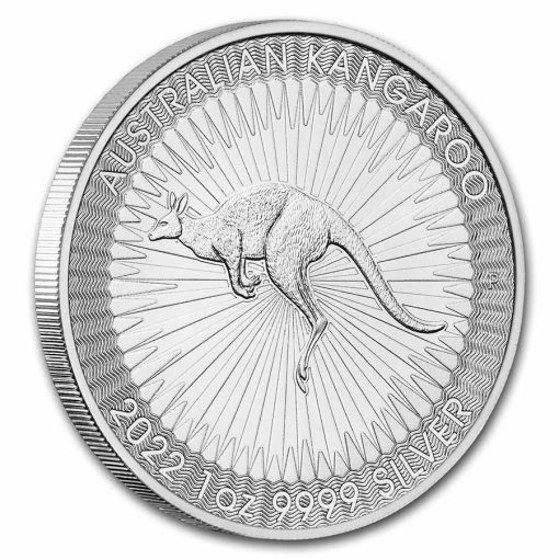 2022年 (新品) オーストラリア「カンガルー」純銀 1オンス 銀貨 - 画像 (3)
