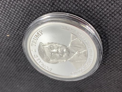 (New)「President Donald J. Trump」Silver 1 oz Proof Round #8094 - Image 4