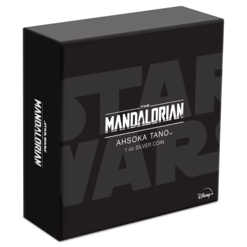 2022 (New) Niue Star Wars Mandalorian Classic Ahsoka Tano Silver 1 oz Proof Coin - Image 6