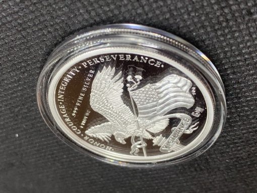 (新品) アメリカ「ドナルド・J・トランプ大統領」純銀 1オンス プルーフ メダル #8300 - 画像 (5)