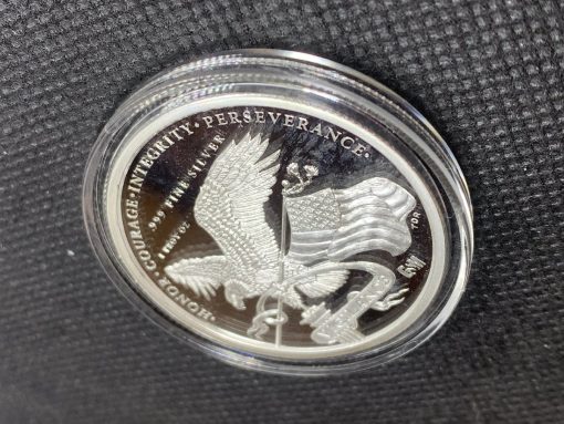 (New)「President Donald J. Trump」Silver 1 oz Proof Round #8301 - Image 5